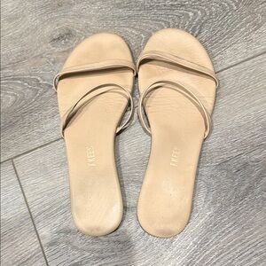 TKEES Women's Beige Sandals